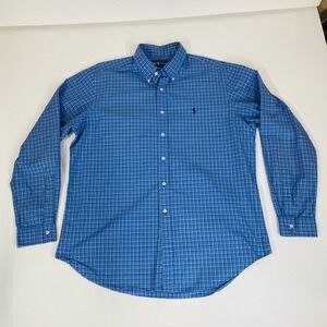 Ralph Lauren Plaid Button Down Shirt‎ Classic Fit Long Sleeve XL